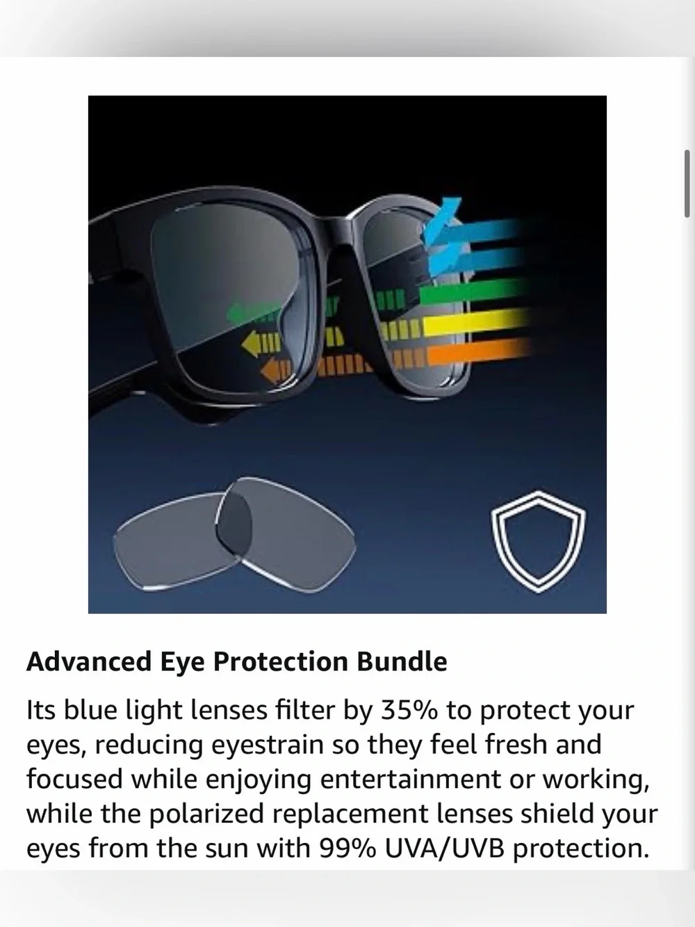 Razer Anzu Smart Glasses - Black